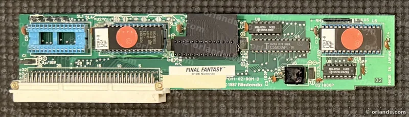 Final Fantasy on a converted PlayChoice-10 board