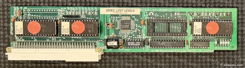 Super Mario Bros.: The Lost Levels on a converted PlayChoice-10 board